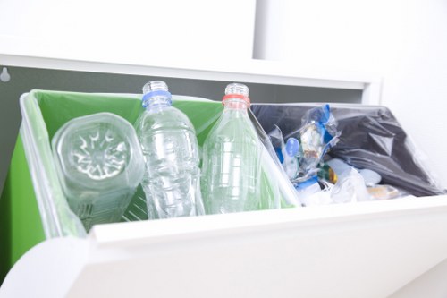 Electronic waste being properly disposed of during office clearance