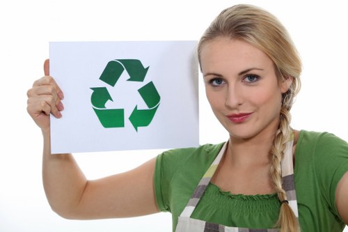 Professional waste clearance process for builders